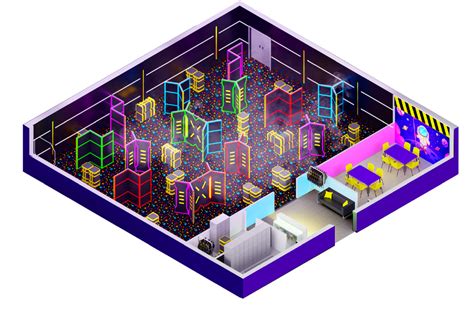 Building the laser tag arena with CYBERTAG