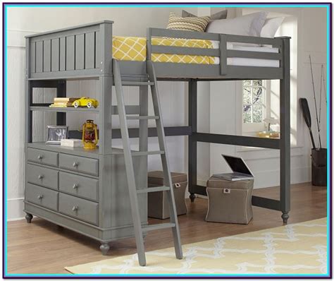 Full Size Loft Bed With Desk And Storage - Bedroom : Home Decorating Ideas #PWqJ1XXkDx