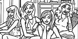 Archie Girls Coloring Page  Wecoloringpagecom sketch template