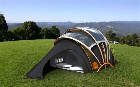 Cool Solar Powered Tent For Eco Camping & Glamping The Concept Tent (also known as the solar ...