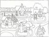 My Neighborhood Coloring Page Coloring Pages sketch template