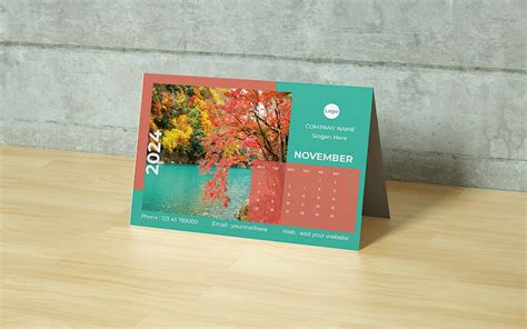 Desk Calendar Design 2024 by Tania Akter Sumi on Dribbble