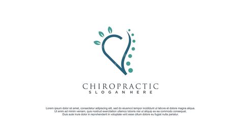 Premium Vector | Spinal care logo with creative unique design concept ...