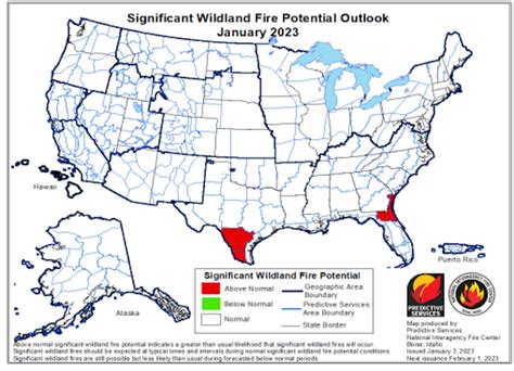 Outlook for January 2023 - normal, with potential for Texas, Florida ...