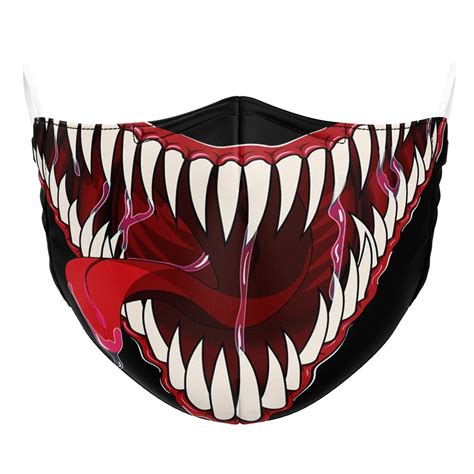 Wide Mouth V3 Venom Face Mask | Anime Ape