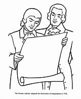 USA Printables The Declaration Of Independence Coloring Pages  sketch template