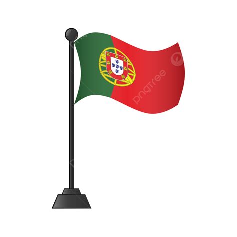 Portugal Flag, Portugal, Flag, Portugal Flag Shinning PNG and Vector with Transparent Background ...