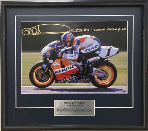 Mick Doohan 1998 Mugello - Autographed Collectables