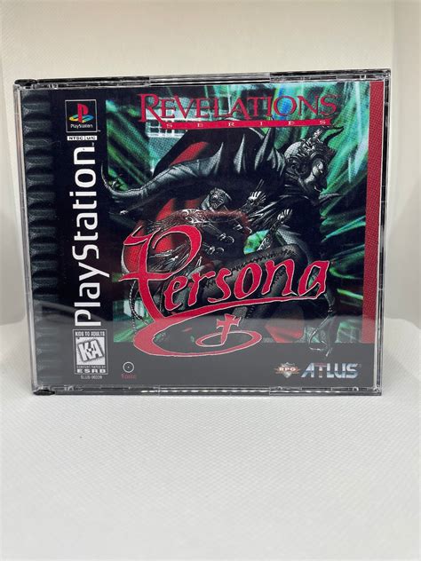 Persona Revelations PS1 Reproduction Case - Etsy