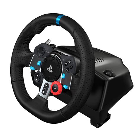 Logitech G29 game steering wheel 3d model