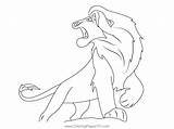 Angry Lion King Coloring Page For Kids  Free The Printable sketch template