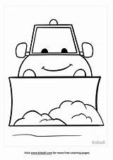 Free Snow Plow Coloring Page  Printables Kidadl sketch template