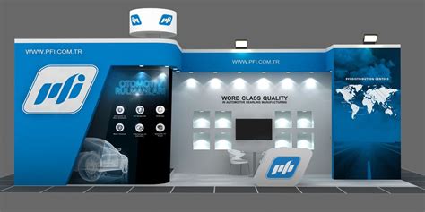 Trade Show Booth Graphics Design for PFI Bearings in Gainesville, FL | Trade show booth design ...