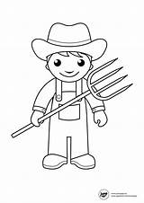 Download Or Print This Amazing coloring Page farmer  Printable sketch template