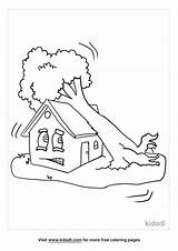 Free Earthquake Coloring Page  Coloring Printables Kidadl sketch template