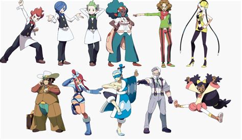 pokemon gym leaders unova - Google Search | エ