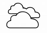 Sky Coloring Pages For Kids sketch template