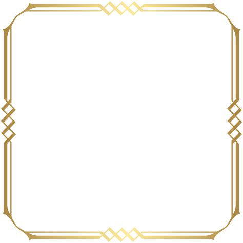 Gold Frame Border Png Free - Infoupdate.org