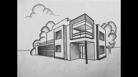 How to draw a building in 2 point perspective || by its art trap - YouTube