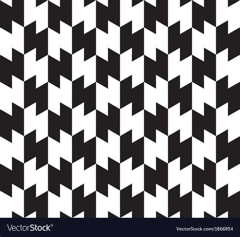 Black white abstract geometric seamless pattern Vector Image