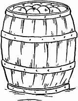 Apple barrel clip Art sketch template