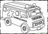 Ambulance Coloring Page  Home sketch template