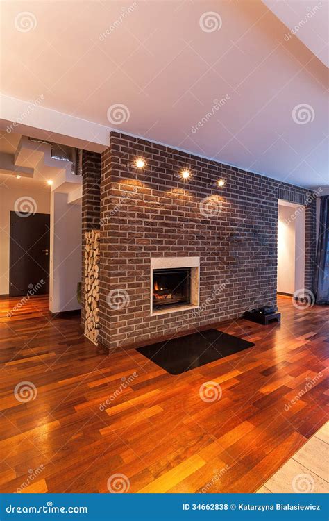 Country home - fireplace stock photo. Image of fire, domestic - 34662838