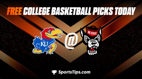 Free College Basketball Picks Today: Kansas Jayhawks vs North Carolina State Wolfpack 11/23/22