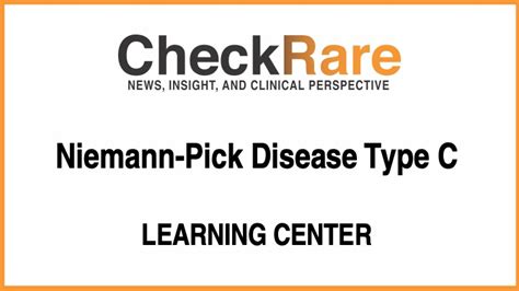 Niemann–Pick Disease Type C | CheckRare