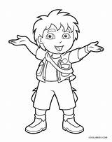 Diego Dora Coloring Pages sketch template