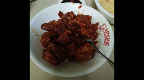 Buttered chicken ala Good Taste Restaurant in Baguio City - YouTube