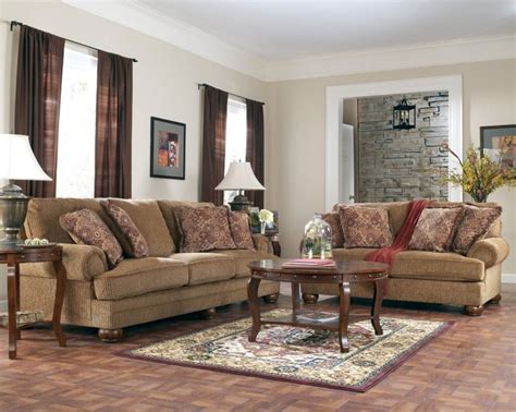 Ashley Furniture Clearance | Richland Amber Sofa Group | Traditional ...