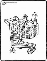 Shopping Cart Coloring Pages  Home sketch template