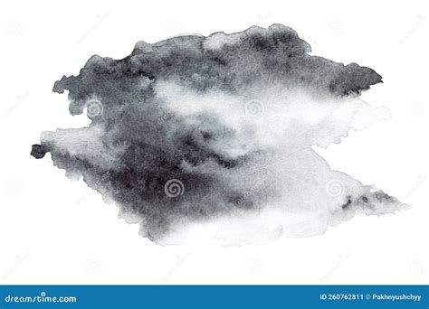 Grey Abstract Watercolor Background. Stock Image - Image of drawing ...