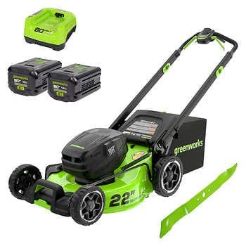 Greenworks 80V 22" Dual Blade Mower | Costco