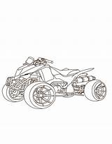 Atv Racing Coloring Pages sketch template
