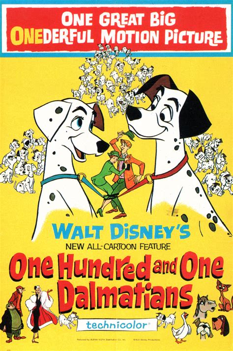 One Hundred and One Dalmatians (1961) – Clyde Geronimi, Hamikton Luske and Wolfgang Reitherman ...