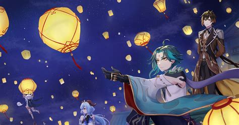 GenshinImpact, Genshin Impact, Xiao / Lantern Rite - pixiv