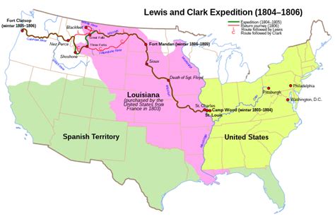 Timeline of the Lewis and Clark Expedition - History in Charts