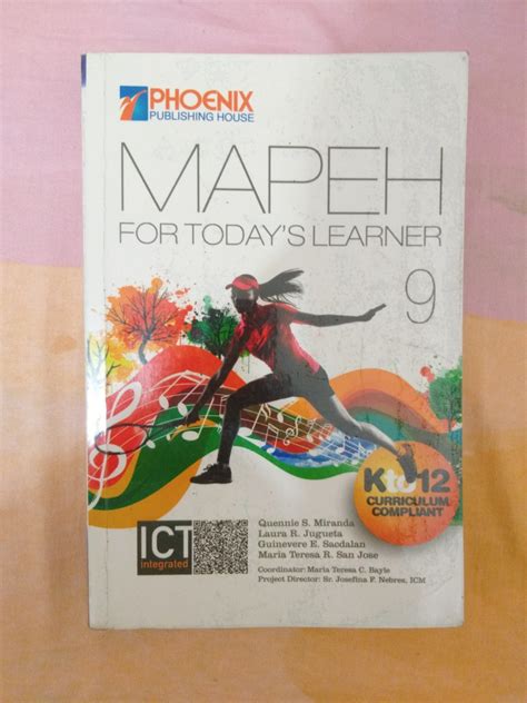 MAPEH FOR TODAY'S LEARNER / GRADE 9 BOOKS, Hobbies & Toys, Books & Magazines, Children's Books ...