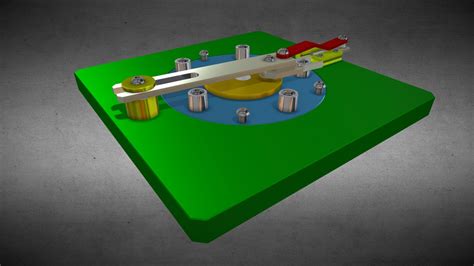 Indexing Table Mechanism - Download Free 3D model by trinityscsp [654ee1f] - Sketchfab