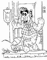 Kids n funcom  Coloring Page Alf sketch template