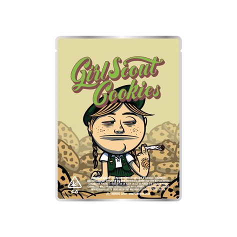 Girl Scout Cookies Mylar Bags | Pre-Made Packaging | ID Packs