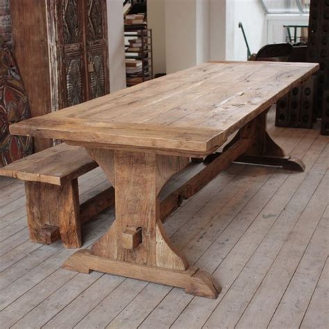 Stunning DIY Rustic Farmhouse Table Ideas 34 | Rustic farmhouse table, Reclaimed wood dining ...