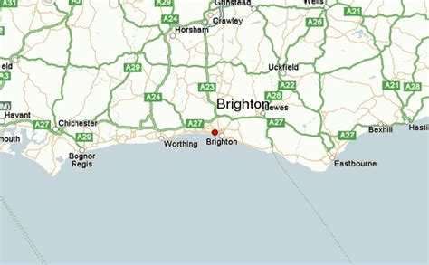 Brighton Map Of England