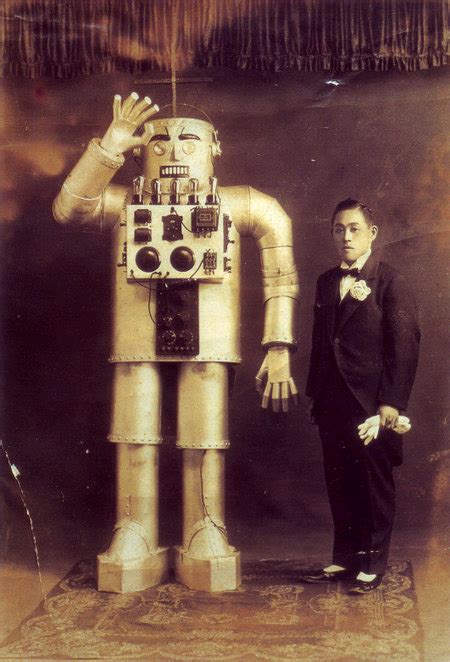 1930c - Steel Humanoid Robot - Yasutaro Mitsui (Japanese ...