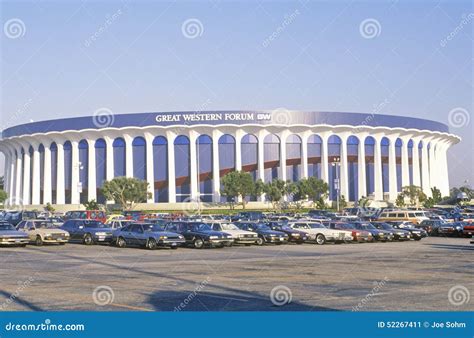 Great Western Forum, Home of the LA Lakers, Inglewood, California ...