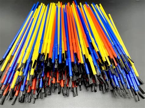 Amazon.com: 150Pcs Plastic Paint Brushes Set Acrylic Paint Brushes ...