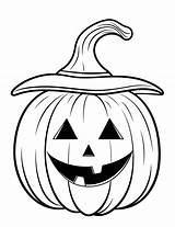 Pumpkin Coloring Page Printable sketch template