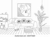 Rooms Coloring Pages Royalty Free Images Stock Photos & Pictures  sketch template